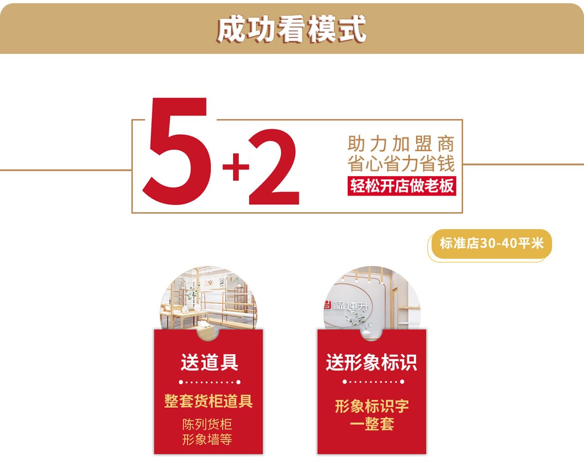 5送2返助力加盟商轻松开店做老板