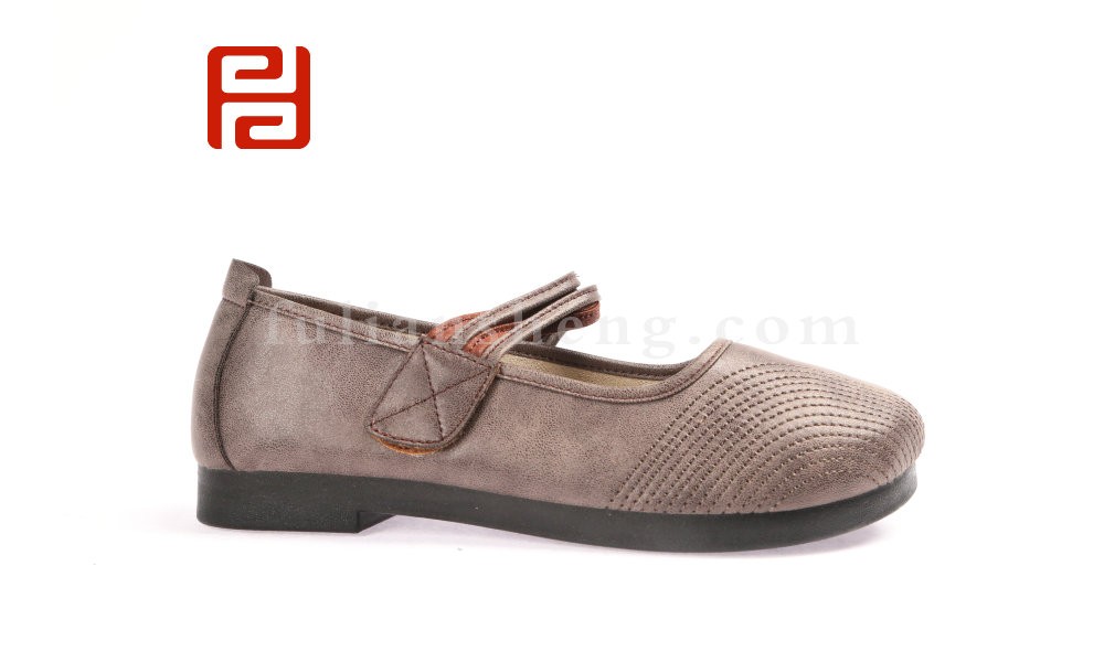 jucaikcp2020春季轻便透气防滑免洗浅口女单鞋妈妈鞋图片
