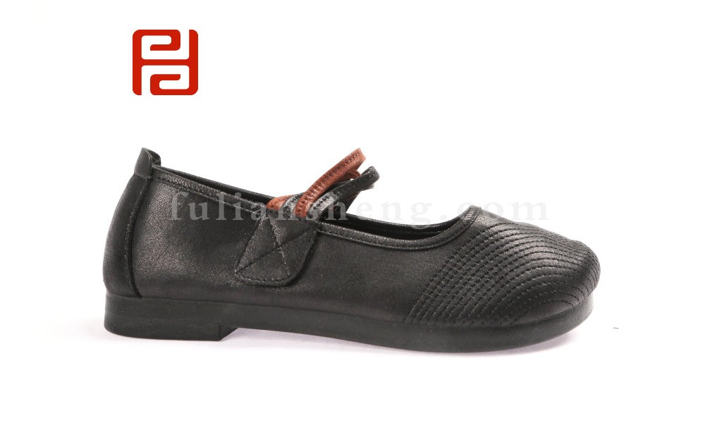 jucaikcp2020春季轻便透气防滑免洗浅口女单鞋妈妈鞋图片