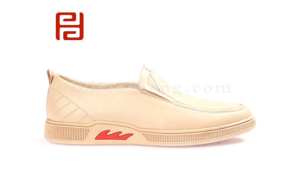 jucaikcp春款商务休闲正装男鞋单鞋 光面舒适休闲鞋老北京布鞋图片