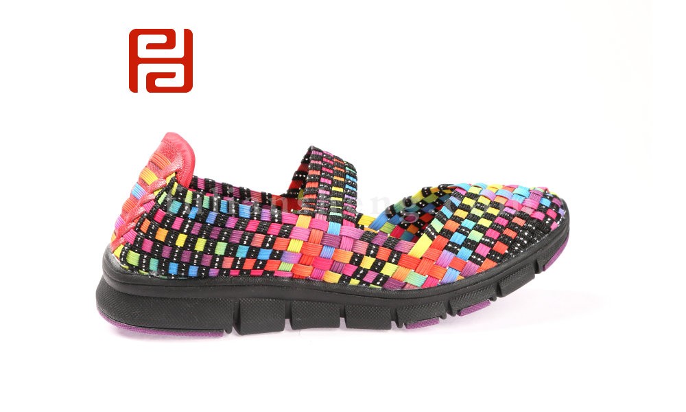 jucaikcp休闲女鞋 编织洞洞鞋清爽透气凉鞋图片