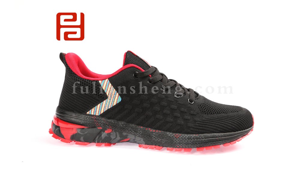 jucaikcp春男士系带飞织透气运动马拉松休闲鞋老北京布鞋图片