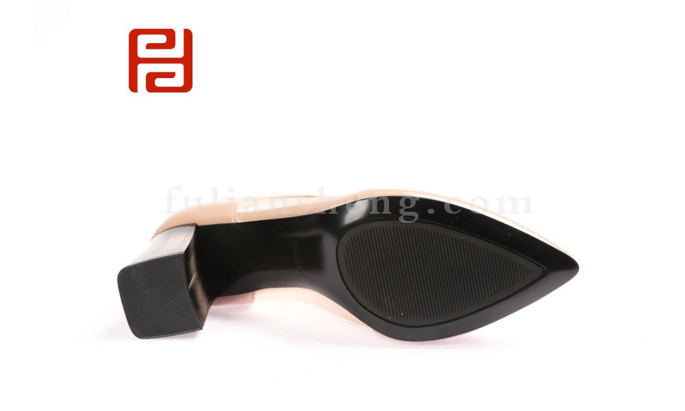 jucaikcp女鞋高跟鞋网纱单鞋粗跟凉鞋镂空网靴凉靴图片