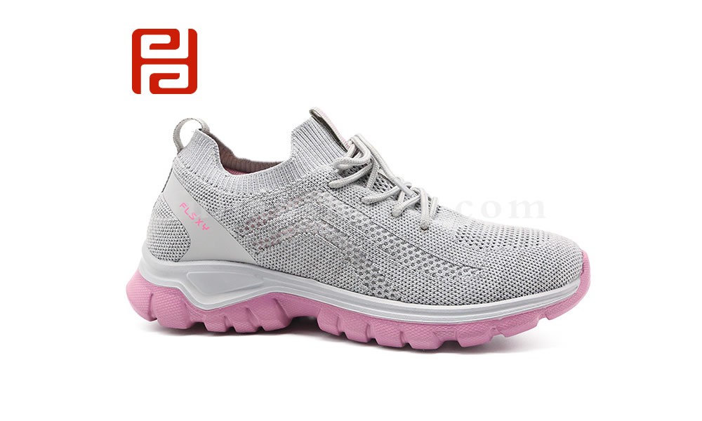 jucaikcp夏女士飞织大网眼透气凉鞋运动鞋 超轻材质鞋底软弹图片