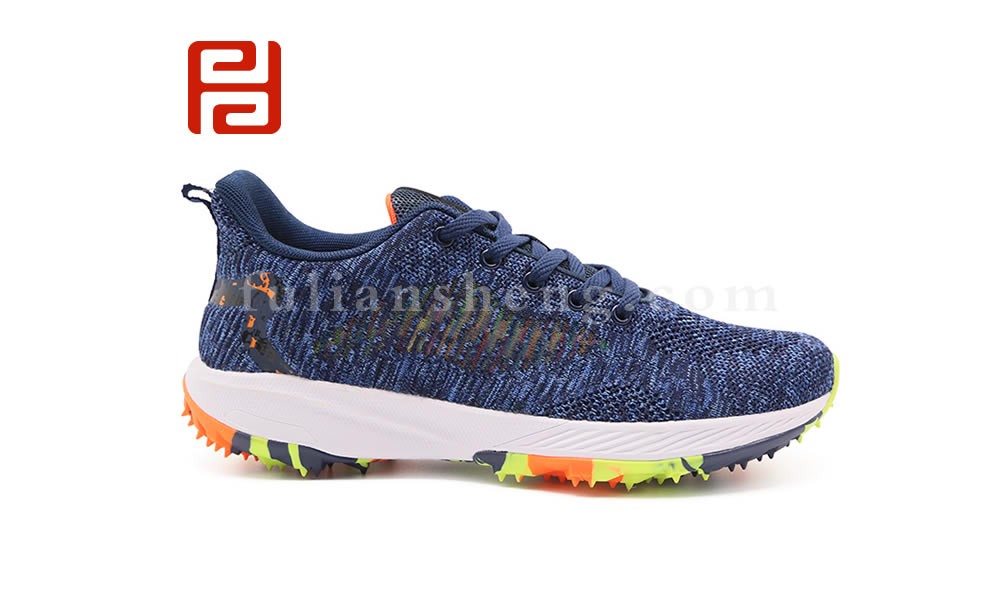 jucaikcp夏时尚休闲潮流运动鞋 炫彩橡塑底飞织透气鞋面图片