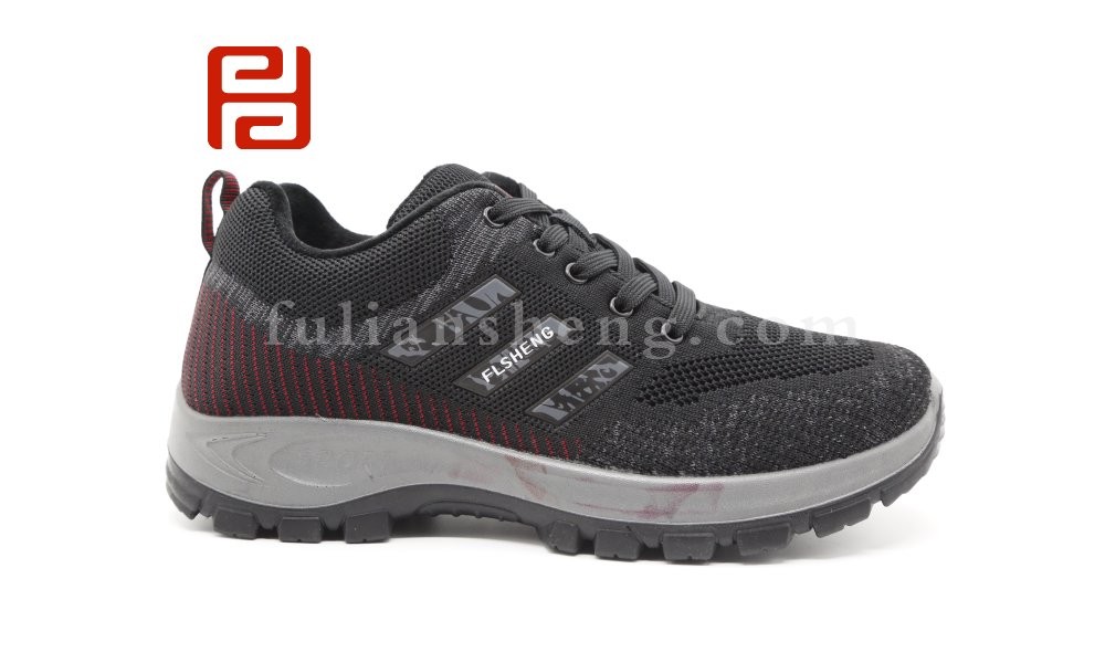 jucaikcp2020冬季新款男户外运动徒步鞋飞织透气保暖图片