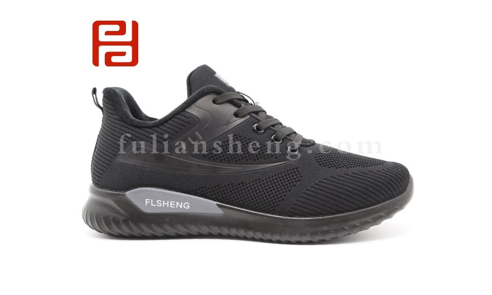 jucaikcp2020冬季新款男保暖舒适轻便漫步鞋飞织运动鞋图片