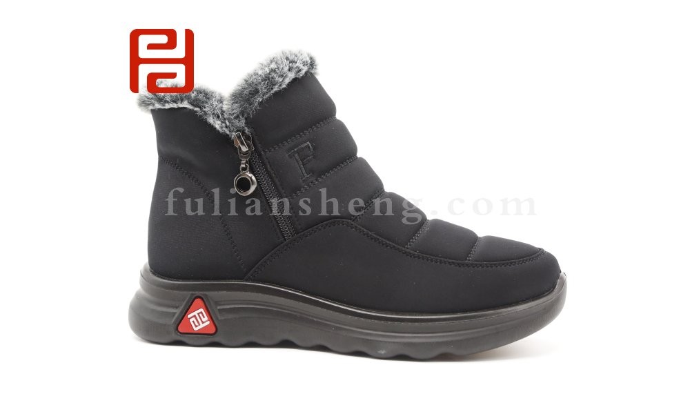 jucaikcp冬季老北京布鞋加绒保暖高帮鞋女妈妈棉鞋短靴图片
