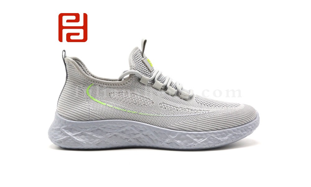 jucaikcp夏季休闲运动漫步鞋飞织透气软底舒适男鞋