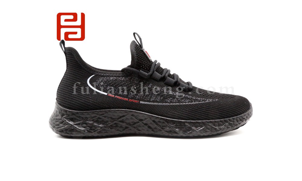 jucaikcp夏季休闲运动漫步鞋飞织透气软底舒适男鞋