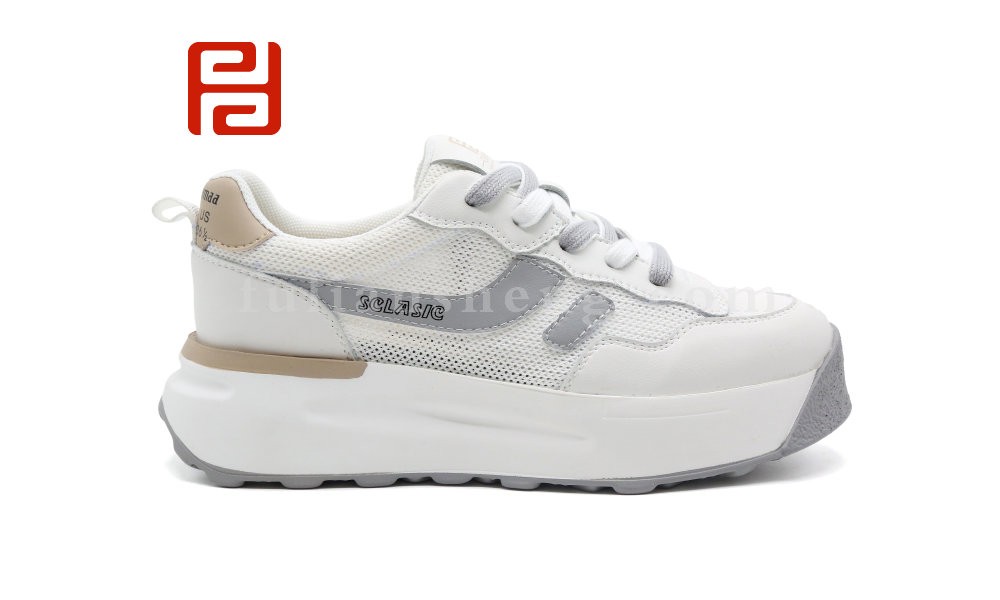 jucaikcp夏季休闲女鞋活力撞色休闲厚底阿甘鞋