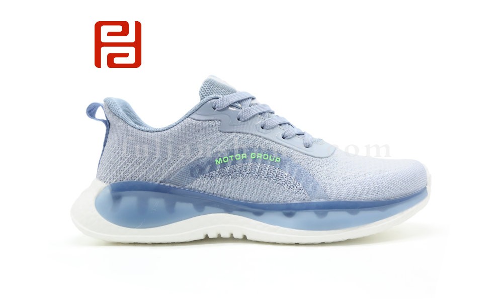 jucaikcp休闲运动鞋朦幻纱面料超轻舒适爆米花鞋底