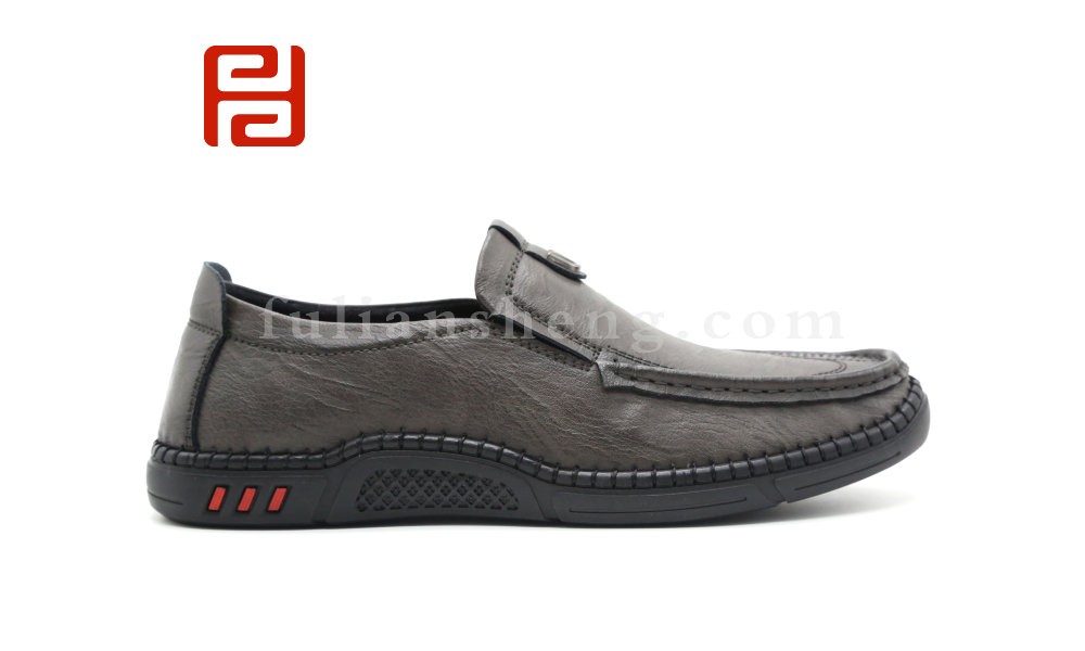 jucaikcp春秋新款舒适休闲手缝鞋