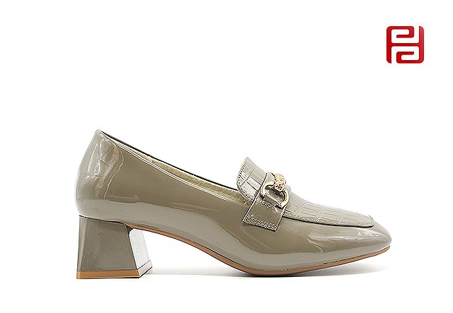 jucaikcp秋季女鞋魅力时装鞋中跟粗跟工作鞋单鞋