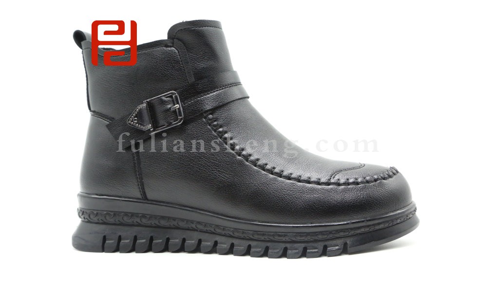 jucaikcp冬季保暖舒适羊毛鞋女鞋老北京布鞋