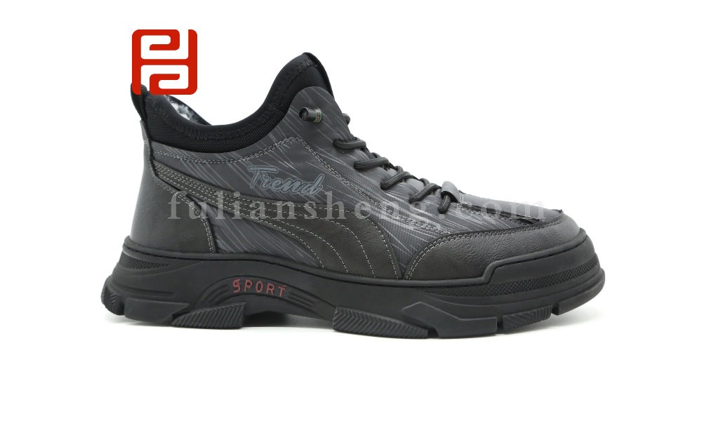 jucaikcp冬季舒适轻便柔软保暖休闲鞋老北京布鞋男鞋