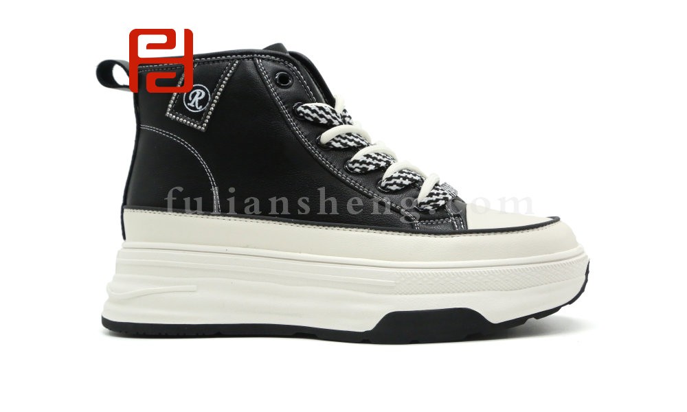 jucaikcp冬季增高厚底松糕休闲女鞋老北京布鞋