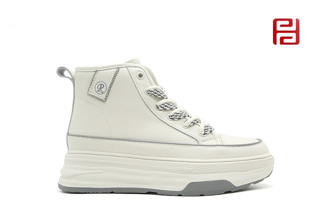 jucaikcp冬季增高厚底松糕休闲女鞋老北京布鞋