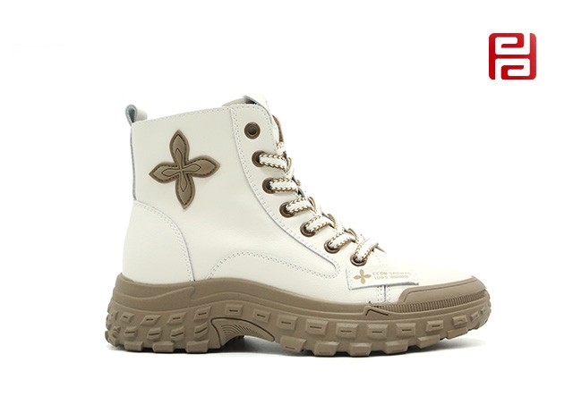 jucaikcp冬季时尚榴莲鞋增高厚底保暖舒适休闲女鞋