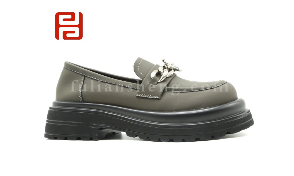 jucaikcp春秋女鞋甜辣时尚增高乐福鞋单鞋