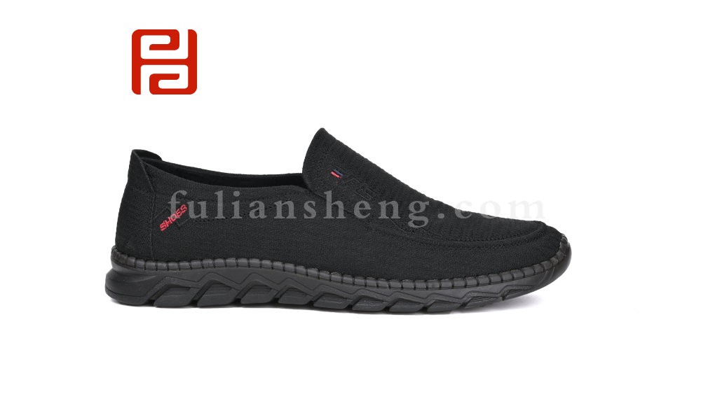 jucaikcp春秋休闲男鞋舒适休闲手缝鞋中老年单鞋