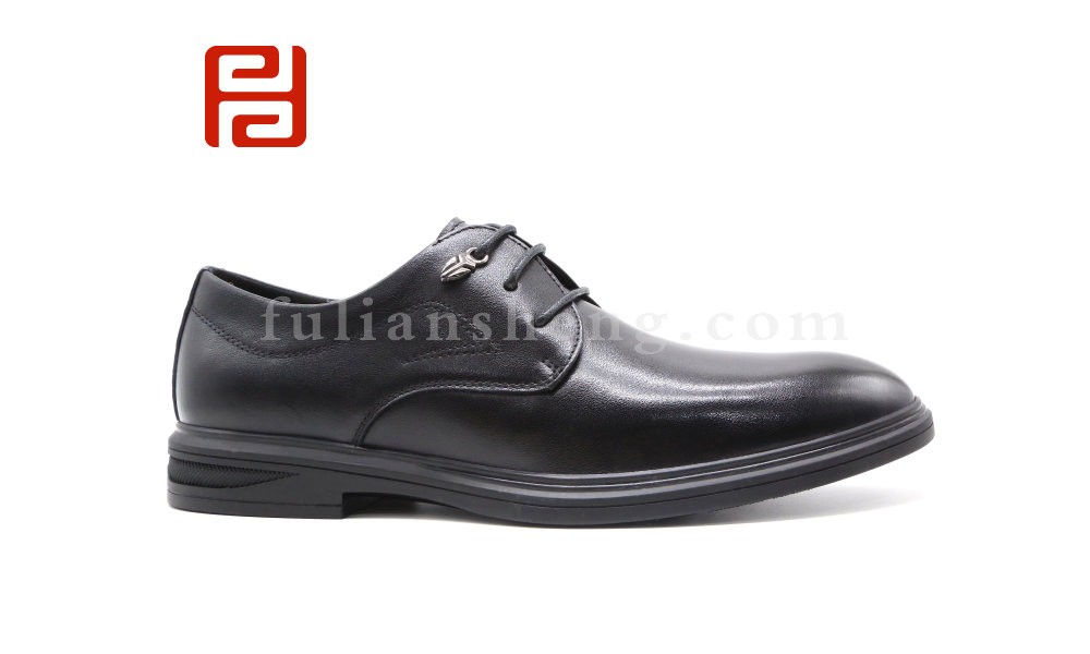 jucaikcp春秋商务男鞋牛皮商务鞋男单鞋
