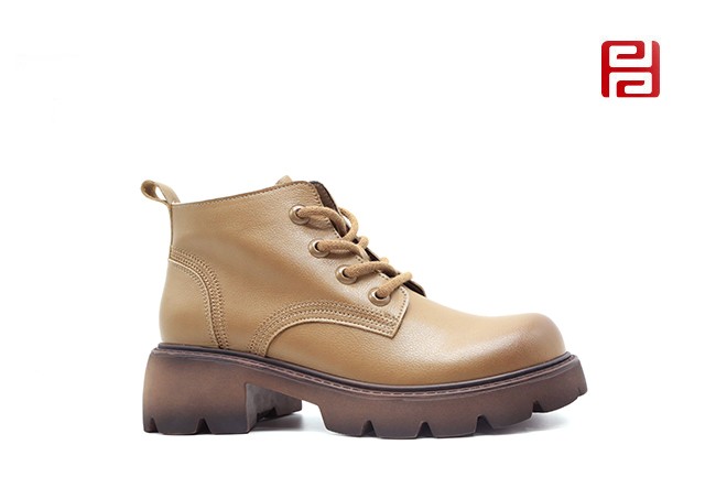 jucaikcp秋冬季新品女鞋时尚休闲高帮低跟女鞋时尚短靴