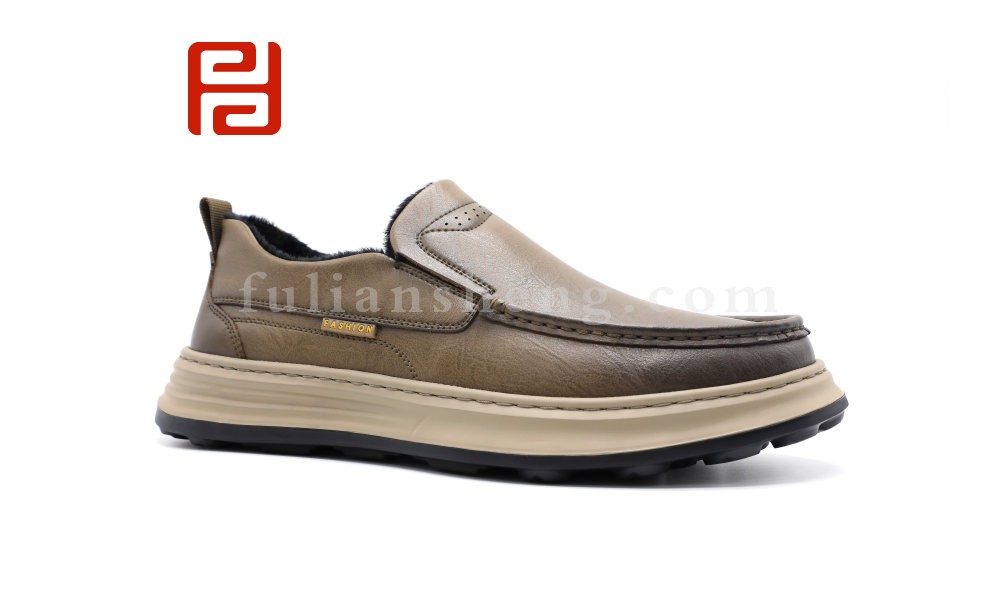 jucaikcp冬季新款轻松工作男鞋商务休闲商务鞋