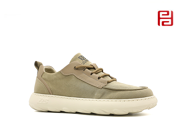 舒适休闲男鞋橡塑发泡鞋底3D缓震鞋垫棉麻里布