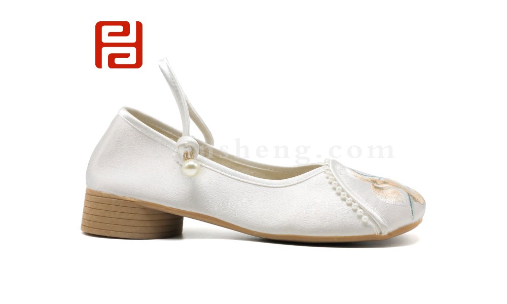 中国风尚春季女鞋汉唐风韵女单鞋牛筋底棉麻里布