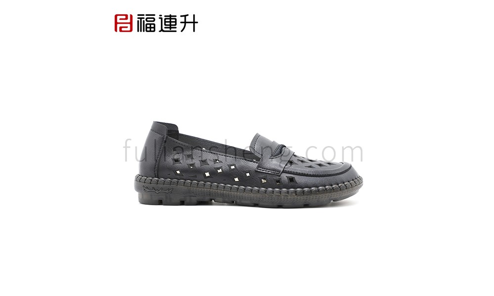 jucaikcp夏季新款休闲女鞋轻雅手缝鞋