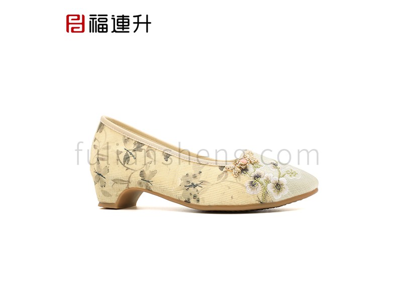 jucaikcp夏季新款汉唐风韵女鞋休闲汉舞鞋