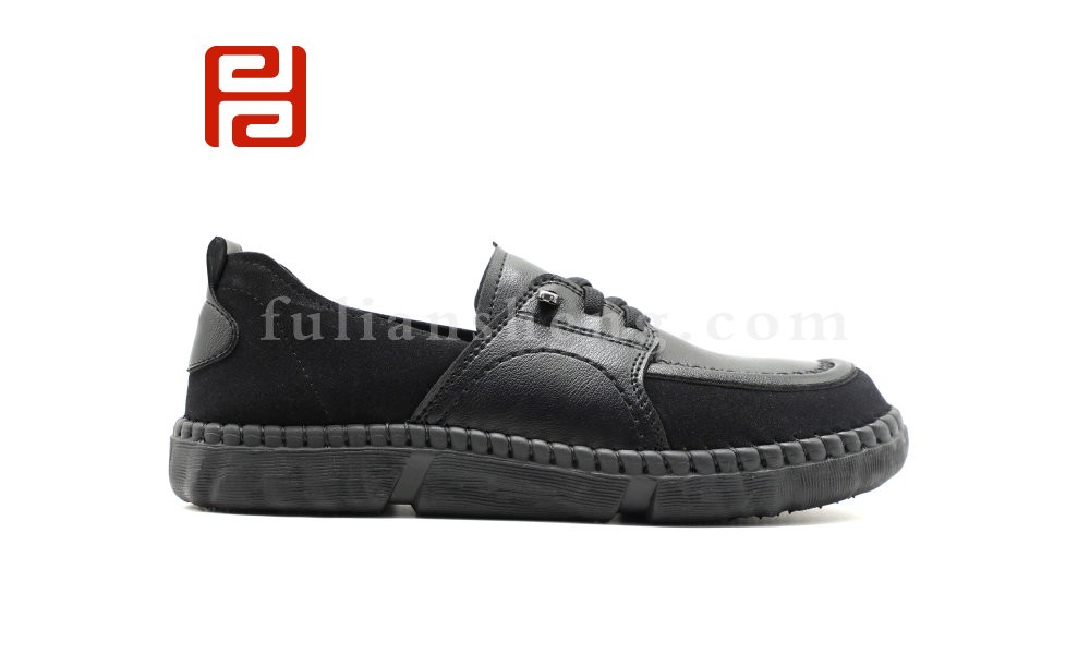 jucaikcp春秋单鞋休闲生活女鞋舒适休闲手缝鞋