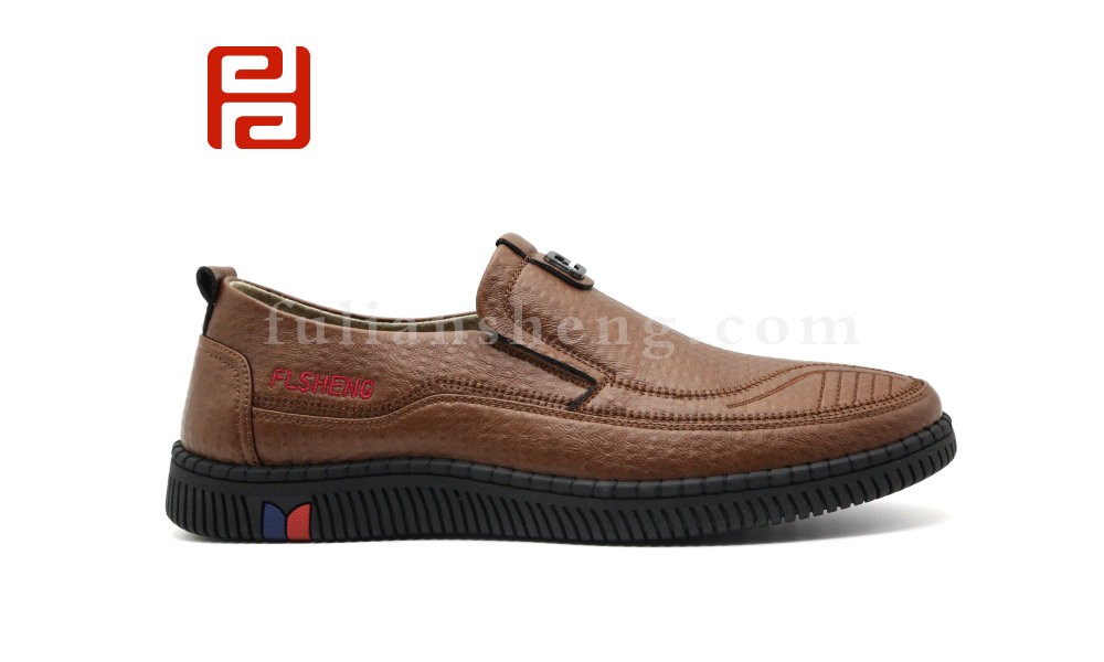 jucaikcp老北京布鞋男士工作单鞋橡胶底一脚蹬豆豆休闲鞋图片