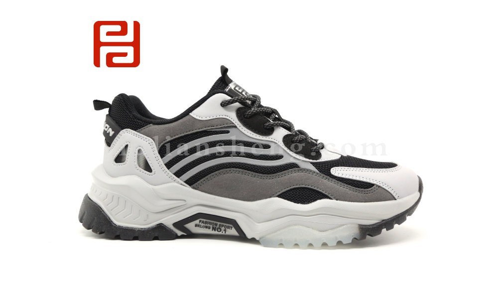 jucaikcp男鞋春老爹鞋厚底增高鞋休闲运动鞋图片