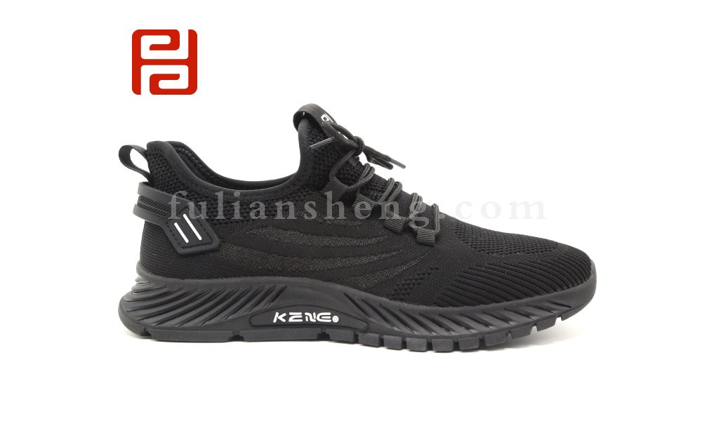 jucaikcp老北京运动鞋春男士跑鞋旅游飞织网面透气鞋子图片