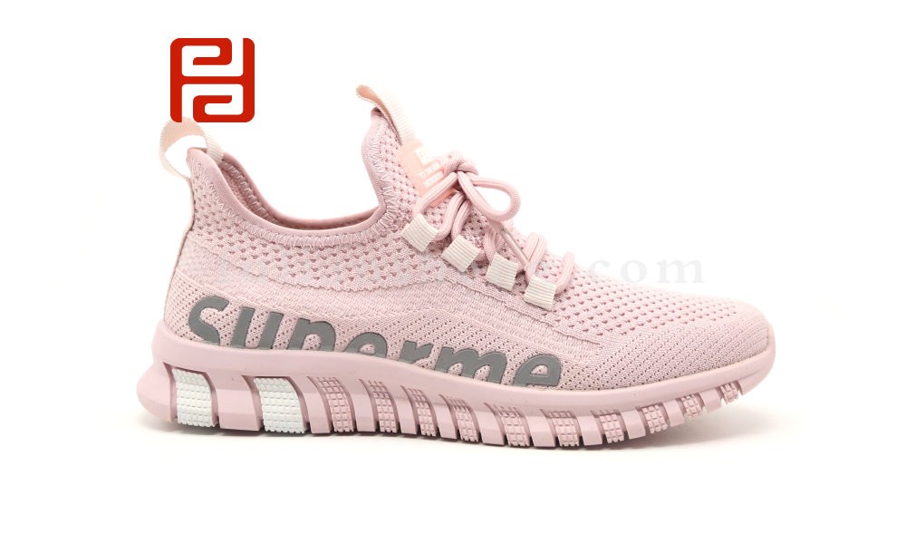 jucaikcp休闲运动女鞋中年漫步鞋飞织一脚蹬懒人鞋图片