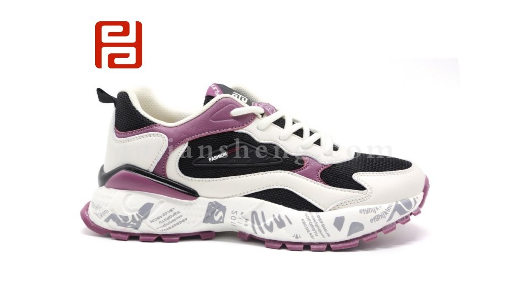 jucaikcp秋季撞色轻便休闲运动女鞋透气轻便单鞋图片