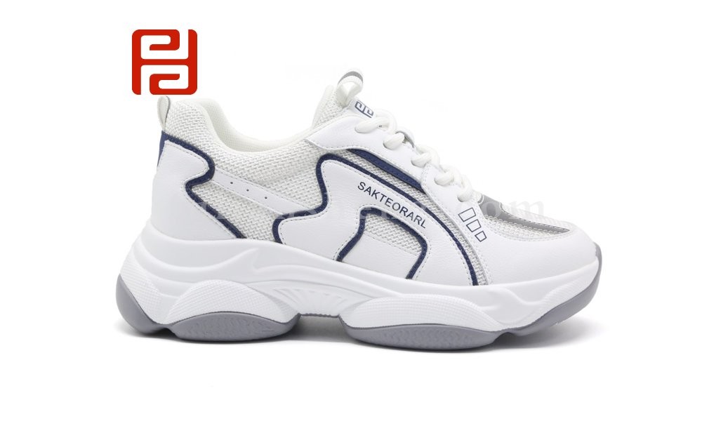 jucaikcp秋季厚底内增高休闲运动女鞋时尚运动老爹鞋图片