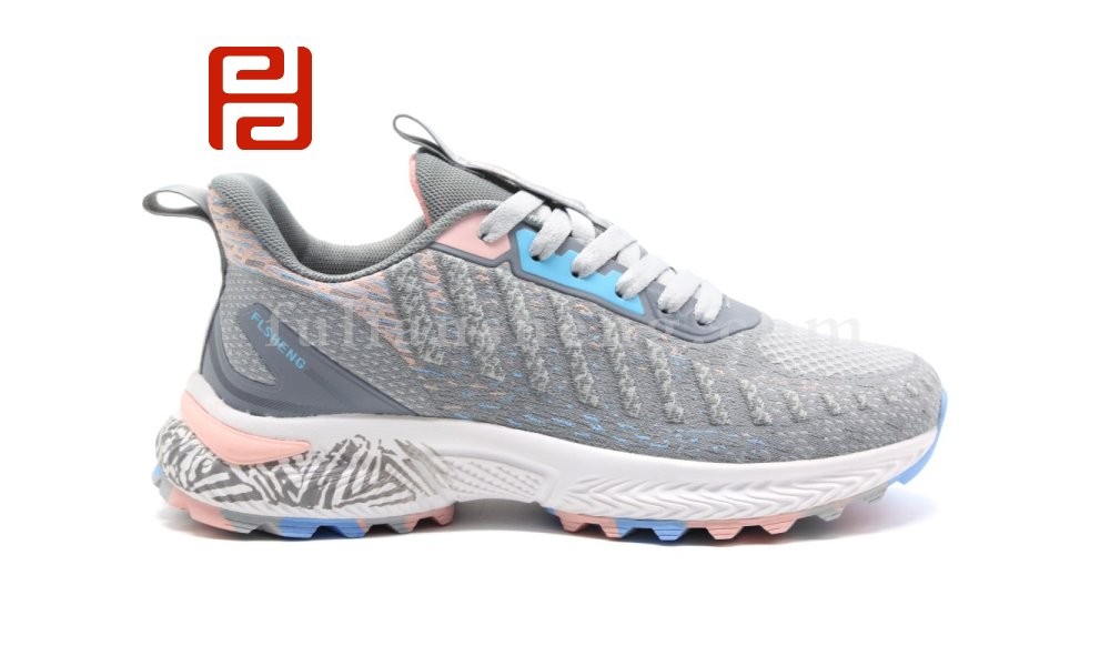 jucaikcp秋季休闲运动女鞋马拉松梭织防滑透气舒适旅游鞋