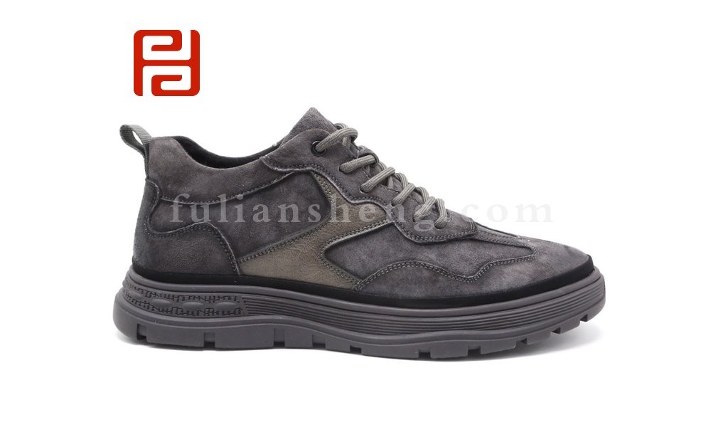 jucaikcp秋季时尚休闲板鞋男鞋单鞋真皮橡胶底马丁靴图片