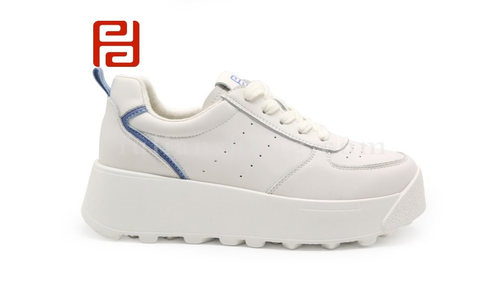 jucaikcp休闲鞋女鞋厚底百搭小白鞋增高新款面包鞋图片