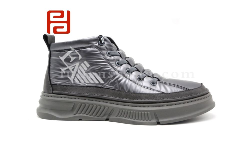 jucaikcp休闲鞋冬季保暖男鞋羽绒服透气保暖舒适软底图片