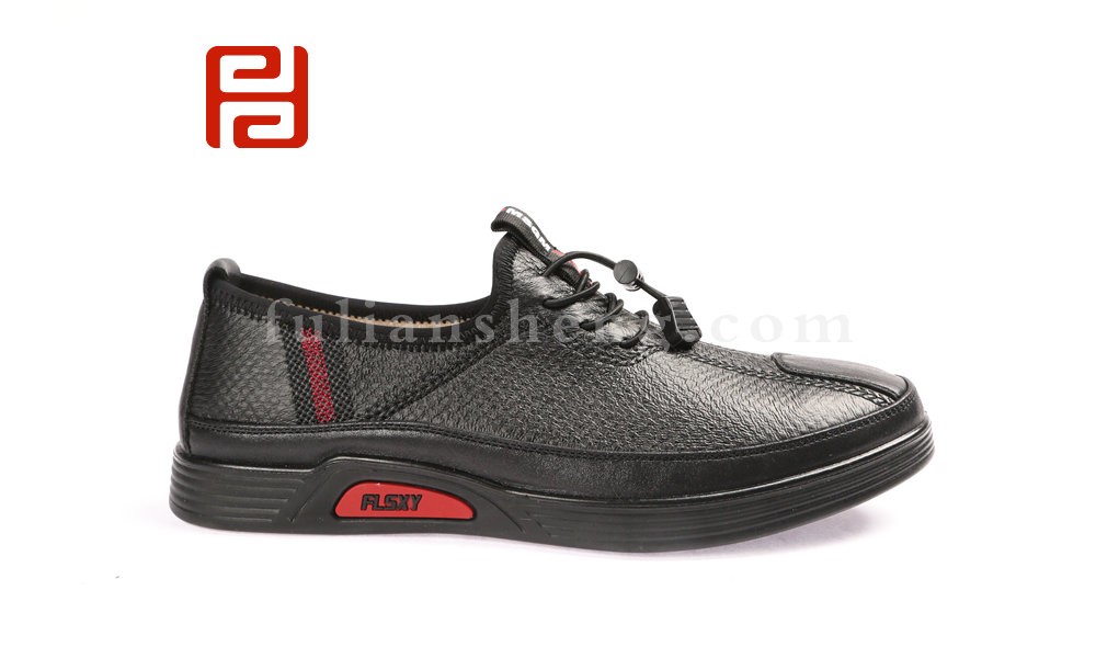 jucaikcp2020春商务休闲轻便软底中年鞋老北京布鞋男单鞋(图3)