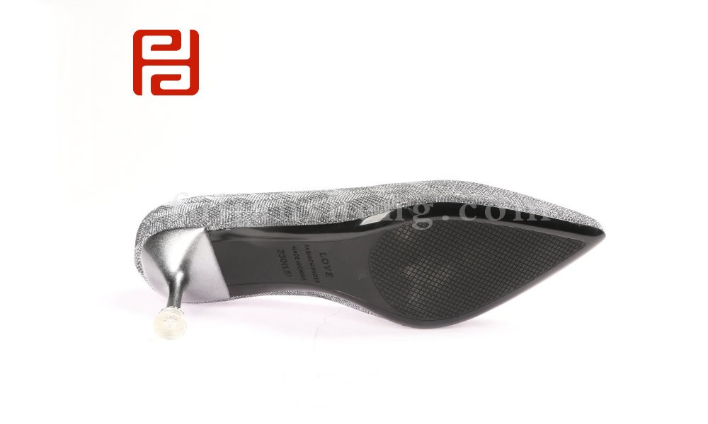 jucaikcp尖头细跟高跟女鞋 新娘鞋伴娘鞋工作单鞋(图7)