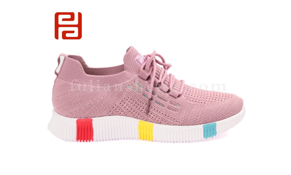 jucaikcp女士飞织透气运动鞋一脚蹬系带椰子鞋老北京布鞋(图2)