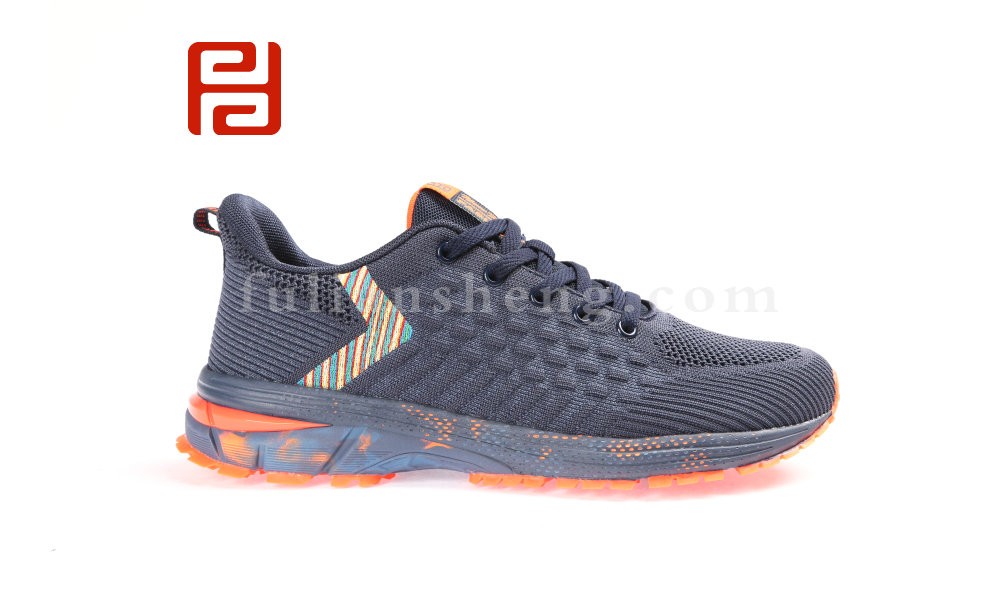 jucaikcp春男士系带飞织透气运动马拉松休闲鞋老北京布鞋(图6)