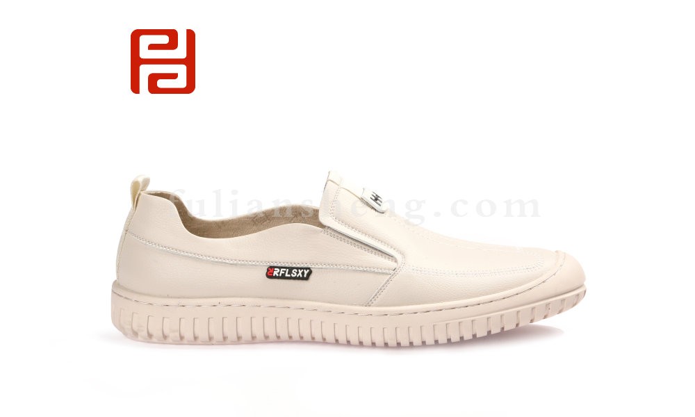 jucaikcp休闲男鞋懒人一脚蹬中年爸爸棉麻软底百搭布鞋(图4)