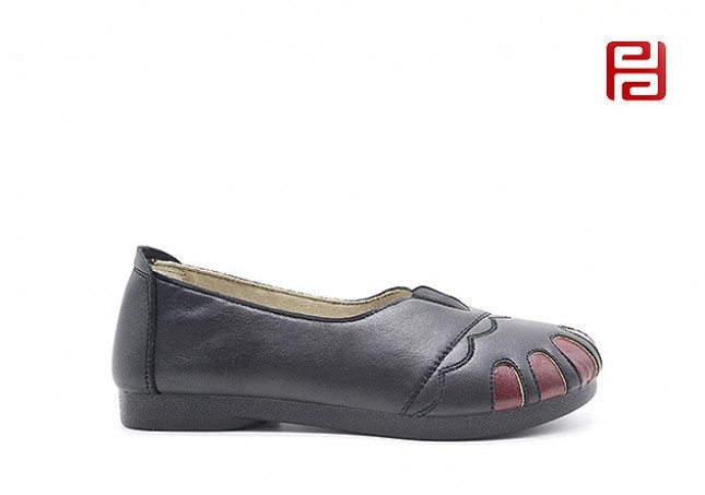 jucaikcp女士春款浅口休闲妈妈鞋舒适软底老北京布鞋