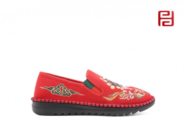 jucaikcp老北京布鞋国粹时尚潮鞋复古千层底女鞋